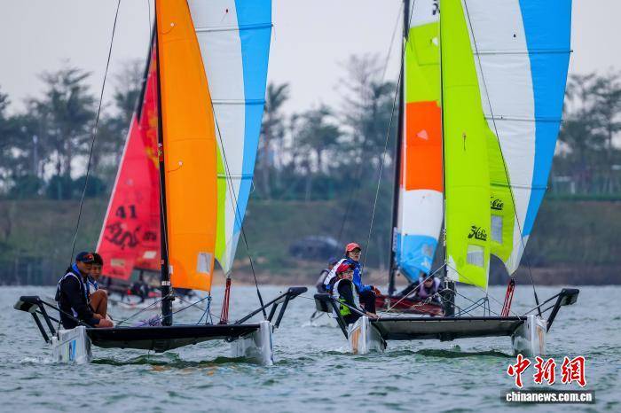 2025海南“南渡江”国际帆船邀请赛开赛