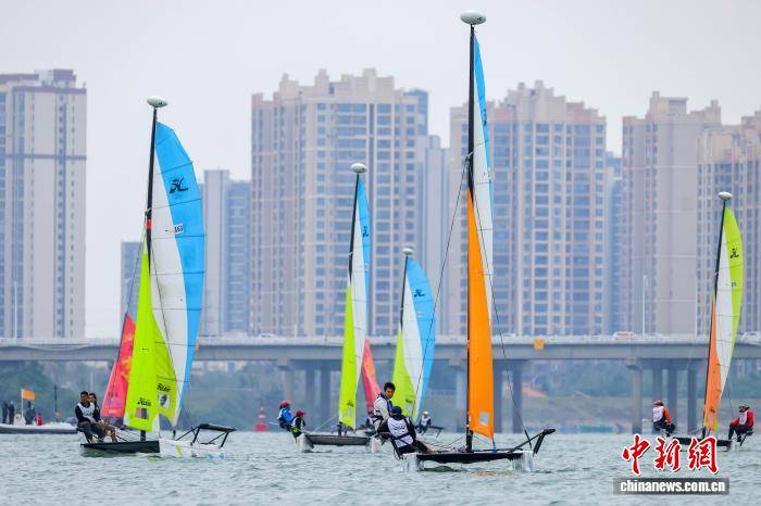 2025海南“南渡江”国际帆船邀请赛开赛