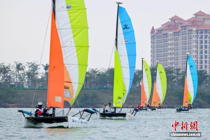 2025海南“南渡江”国际帆船邀请赛开赛